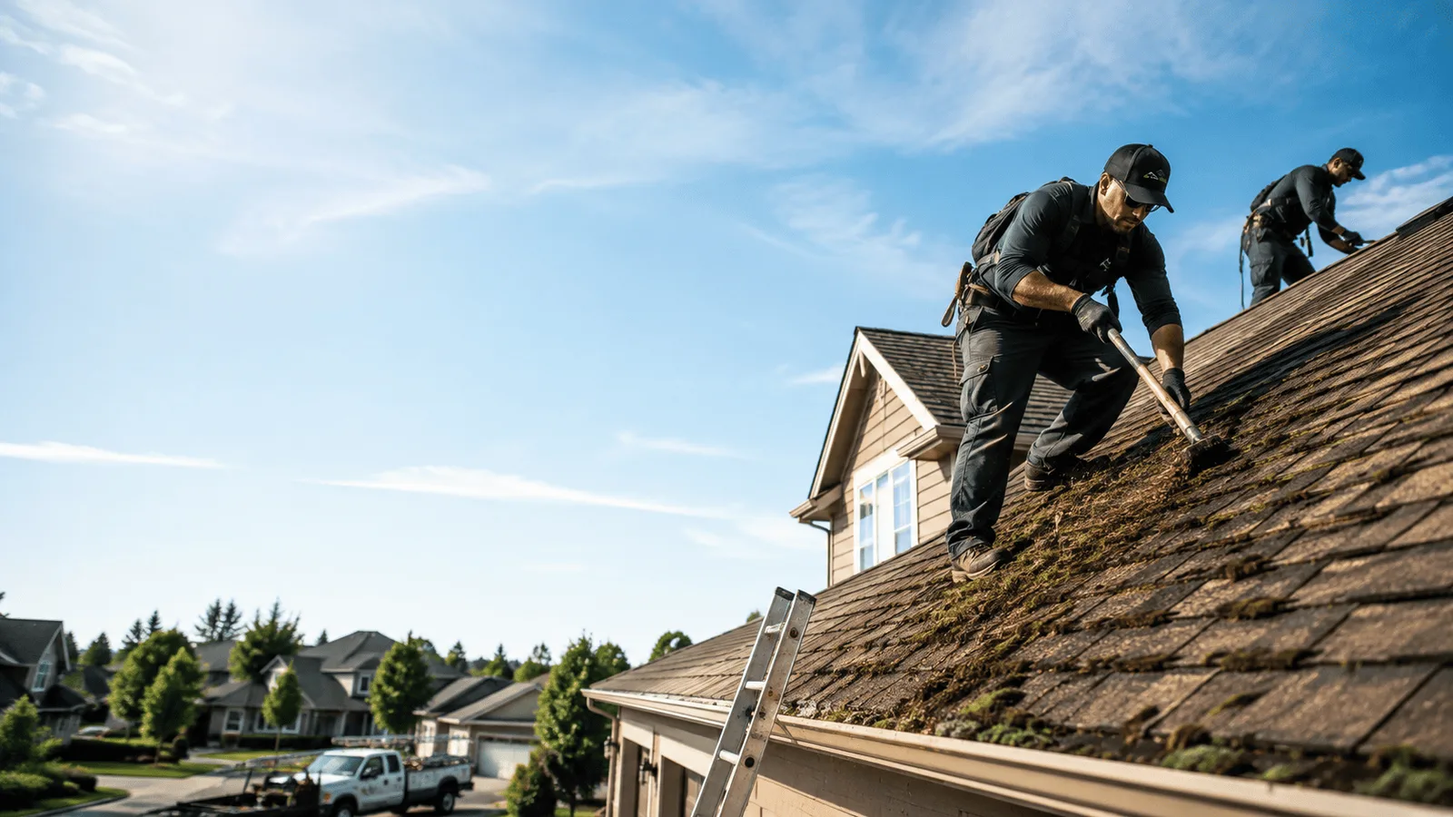 Roof Moss Removal in Atlantic, PA near me